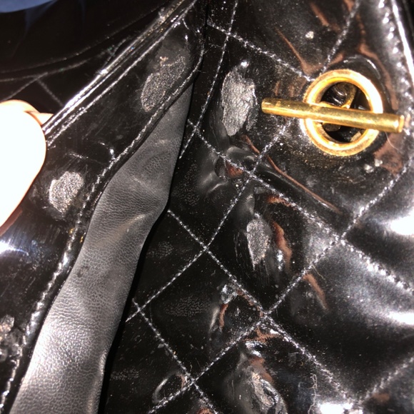 TODAY’S SPECIAL:Chanel Patent Leather Bag with POUCH - Picture 13 of 17